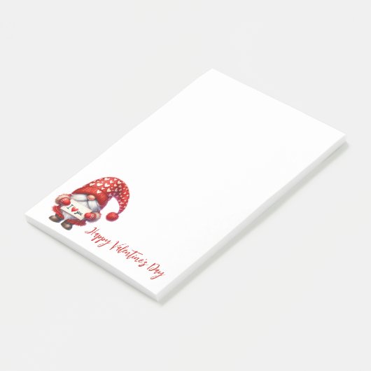 Ik hou van je Gnome Post-it® Notes (Schuin)