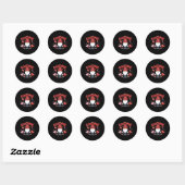 Ik hou van je Gnome wat Sticker 1 (Vel)