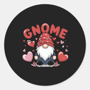 Ik hou van je Gnome wat Sticker 1