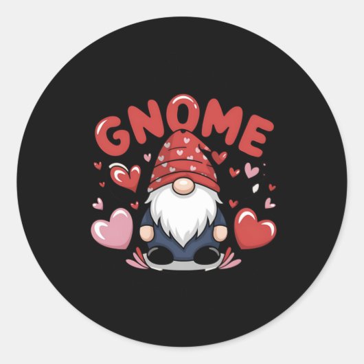 Ik hou van je Gnome wat Sticker 1 (Voorkant)