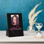 Ik hou van je godmoeder fotoplaat (Zijkant)