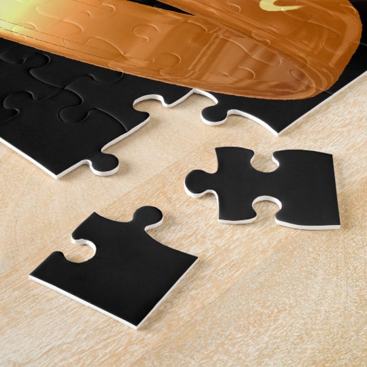 "Ik hou van je" Golden Ring Legpuzzel (Zijkant)