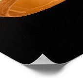 "Ik hou van je" Golden Ring Poster (Hoek)