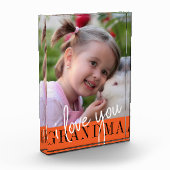 Ik hou van je Grandma Custom Photo Fotoblokken (Links)