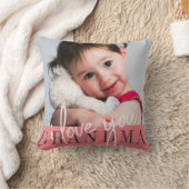 Ik hou van je Grandma Custom Photo Kussen (Deken)