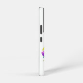 Ik hou van je GRANNY Foto kleurrijke Floral Modern Samsung Galaxy Hoesje (Rechterkant)