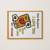 Ik hou van je grappige Humor Legpuzzel (Horizontaal)