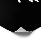 Ik hou van je grappige walvis, die donker is... poster (Hoek)