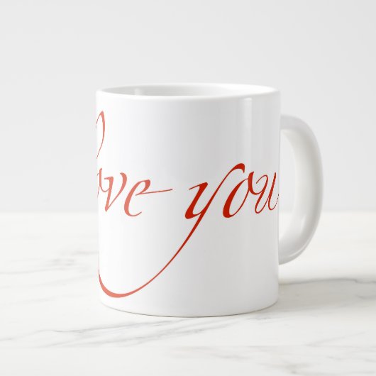 Ik hou van je grote koffiekop (Voorkant rechts)