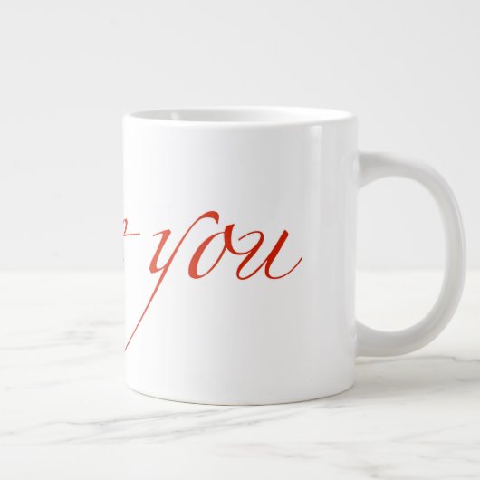 Ik hou van je grote koffiekop (Rechts)