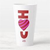 Ik hou van je grote latte Mok (Voorkant)