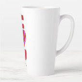 Ik hou van je grote latte Mok (Rechts)