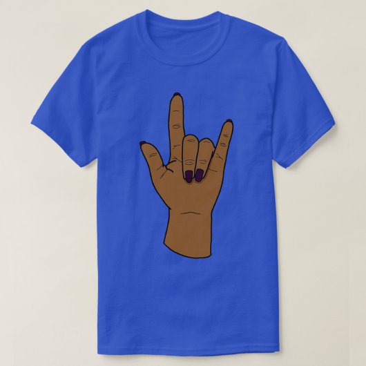 Ik hou van je hand 1 t-shirt (Design voorkant)