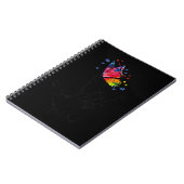 Ik hou van je handgebarentaal Butterfly Puzzle Pie Notitieboek (Linkerzijde)