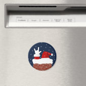 Ik hou van je handvorm ASL kerstmagneet Magneet (Insitu (Vaatwasser))