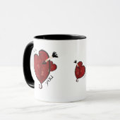 Ik hou van je hart Mok (Voorkant links)