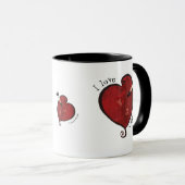Ik hou van je hart Mok (Voorkant rechts)