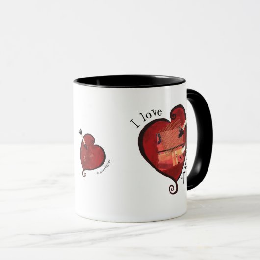 Ik hou van je hart Mok 2 (Voorkant rechts)