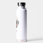 Ik hou van je hart personaliseren waterfles (Links)