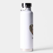 Ik hou van je hart personaliseren waterfles (Rechts)