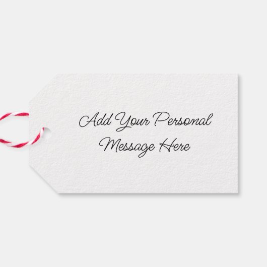 Ik hou van je | Hoorten, Rozen en botervliegen Cadeaulabel (Achterkant Horizontaal)