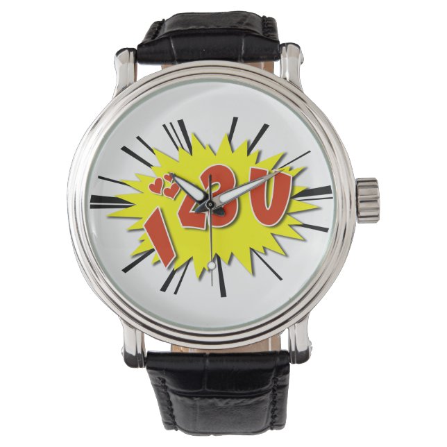 Ik hou van je horloge (Voorkant)