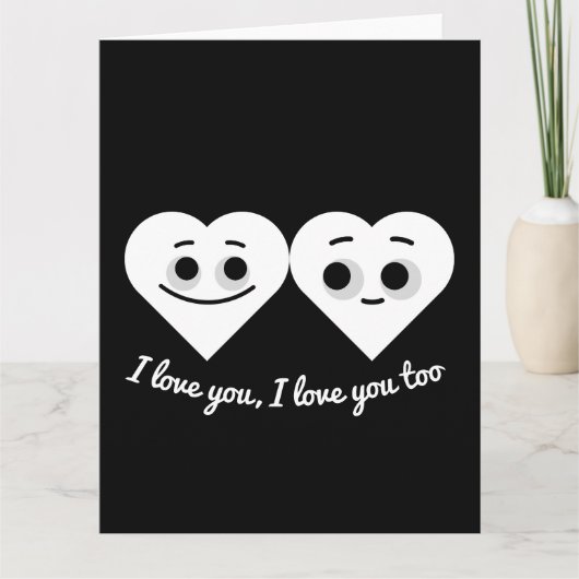 IK HOU VAN JE, IK HOU OOK VAN JOU KAART (Voorkant)