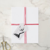 Ik hou van je in ASL Cadeaulabel (Met Touw)