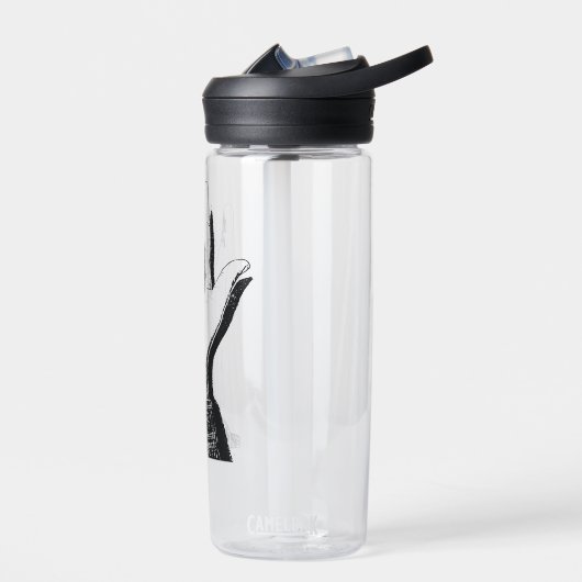 Ik hou van je in ASL Waterfles (Links)