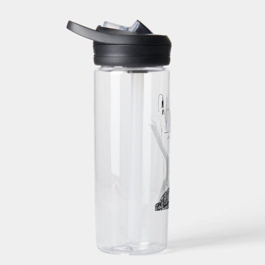 Ik hou van je in ASL Waterfles (Rechts)