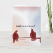 Ik hou van je (in het Nederlands) Kaart (Achterkant)