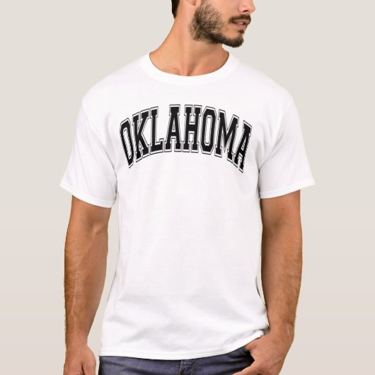 Ik hou van je in Oklahoma T-shirt (Voorkant)