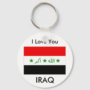 Ik hou van je IRAQ Sleutelhanger