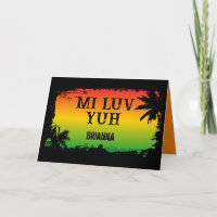 Ik hou van je Jamaicaanse Rasta