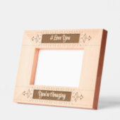 Ik hou van je, je bent geweldig gegraveerde lijstjes (Links)