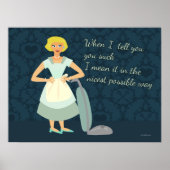 Ik hou van je, jij suck poster (Voorkant)