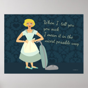 Ik hou van je, jij suck poster