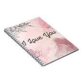 Ik hou van je Journal Notitieboek (Rechterzijde)