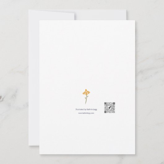 Ik hou van je Jubileum Valentijnsdag platte Kaart (Achterkant)