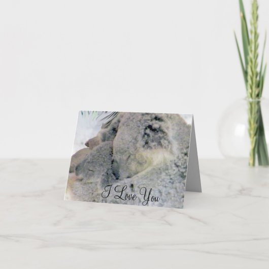Ik hou van je. kaart (Voorkant)