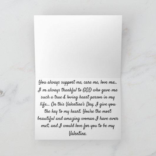 Ik hou van je kaart (Binnen)