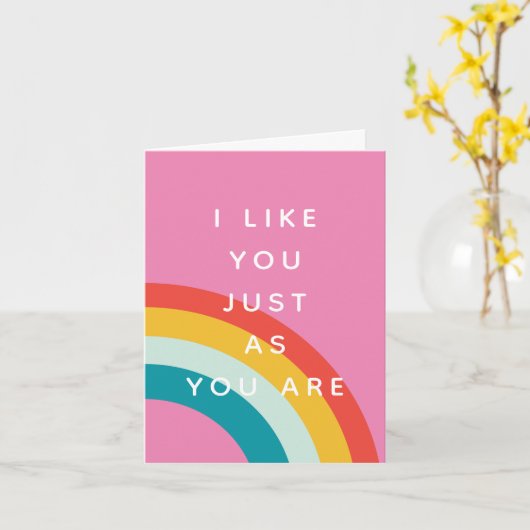 Ik hou van je. kaart (Gele Bloem)