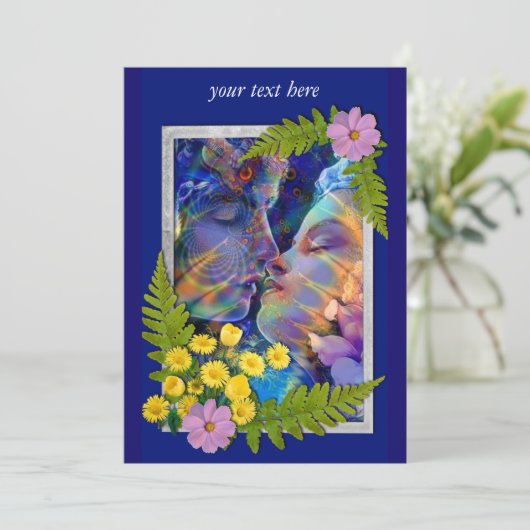 Ik hou van je kaart (Staand voorkant)