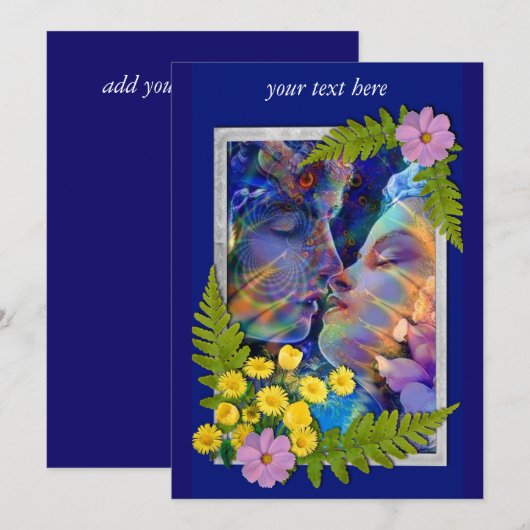 Ik hou van je kaart (Voorkant / Achterkant)