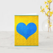 Ik hou van je kaart (Gele Bloem)