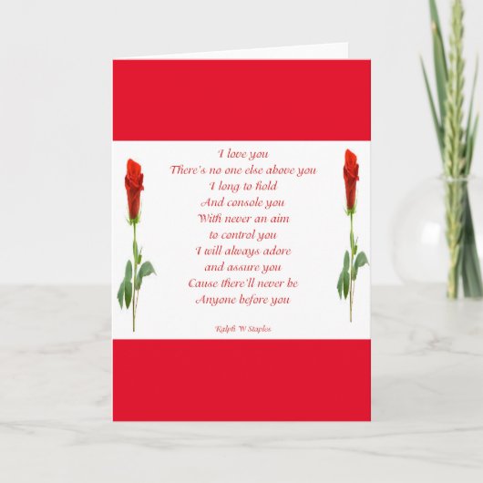 Ik hou van je kaart (Voorkant)