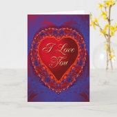 Ik hou van je kaart (Gele Bloem)