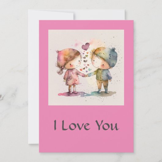 Ik hou van je kaart (Voorkant)
