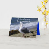 Ik hou van je. kaart (Gele Bloem)