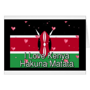 Ik hou van je! Kenya Hakuna Matata